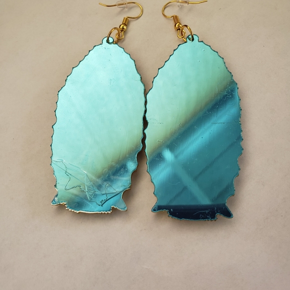 Lady of Guadalupe Earrings. Virgin. Virgen - Picture 3 of 9